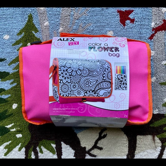 ALEX DIY Color A Flower Craft Messenger Bag - Picture 8 of 9
